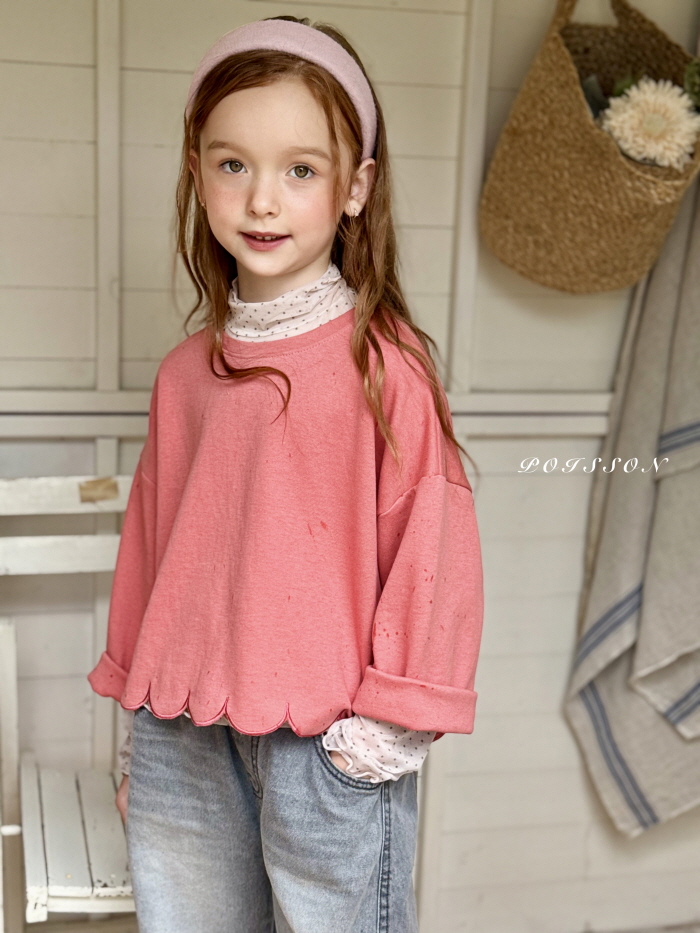 Poisson - Korean Children Fashion - #designkidswear - Scallop Sweatshirt - 7