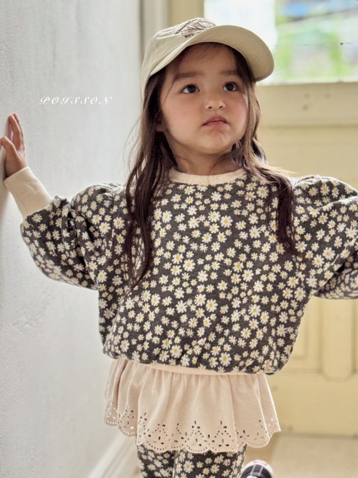 Poisson - Korean Children Fashion - #designkidswear - Flora Set - 5