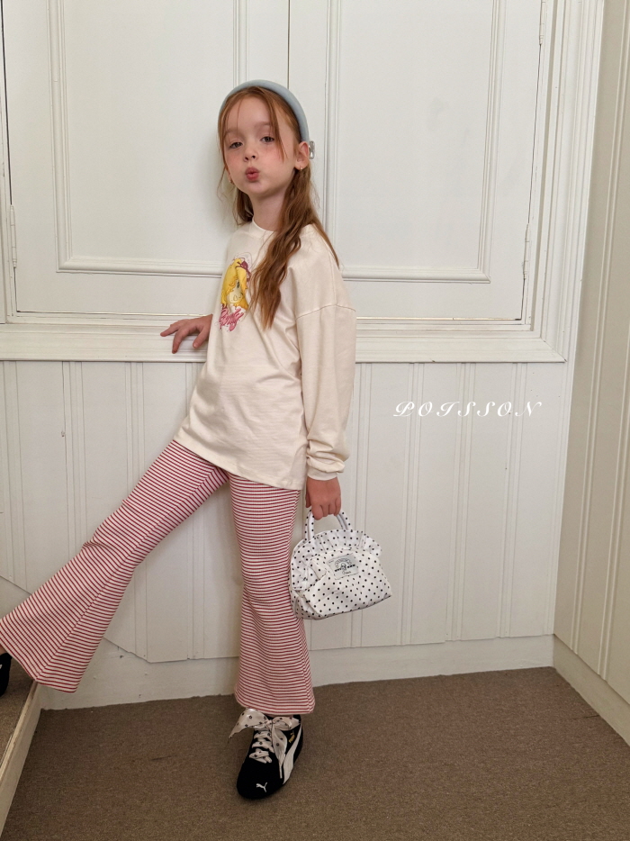 Poisson - Korean Children Fashion - #discoveringself - Dot Stripe Pants - 9