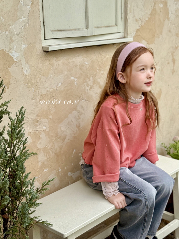 Poisson - Korean Children Fashion - #discoveringself - Scallop Sweatshirt - 8