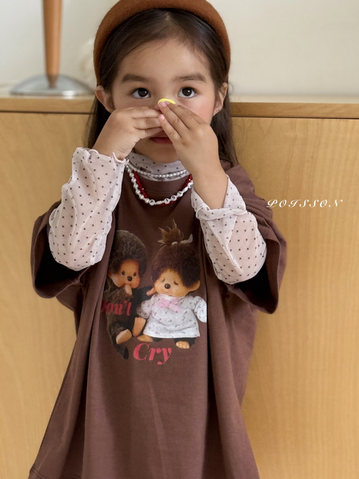Poisson - Korean Children Fashion - #discoveringself - Lace Half Turtleneck - 7