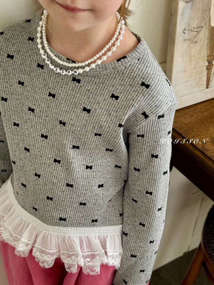 Poisson - Korean Children Fashion - #discoveringself - Hershey Tee - 12