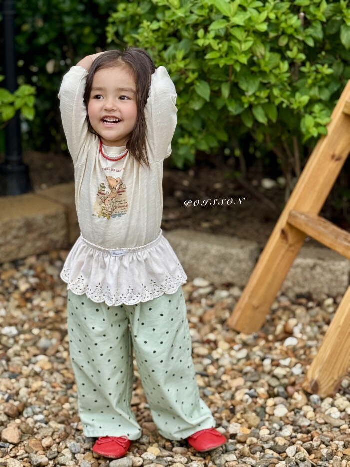Poisson - Korean Children Fashion - #discoveringself - Kitsch Dot Pants - 9