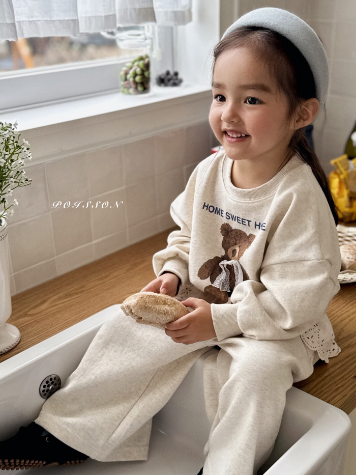 Poisson - Korean Children Fashion - #discoveringself - Teddy Set - 4