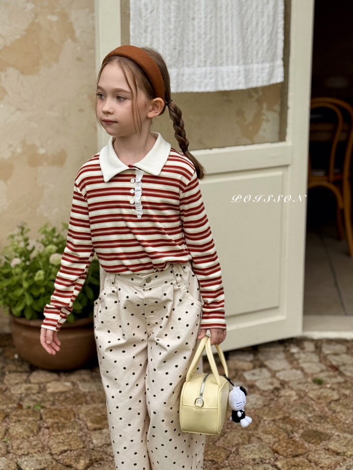 Poisson - Korean Children Fashion - #fashionkids - Kitsch Dot Pants - 10