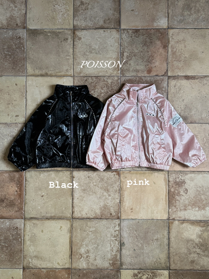 Poisson - Korean Children Fashion - #kidsshorts - Mono Windbreaker