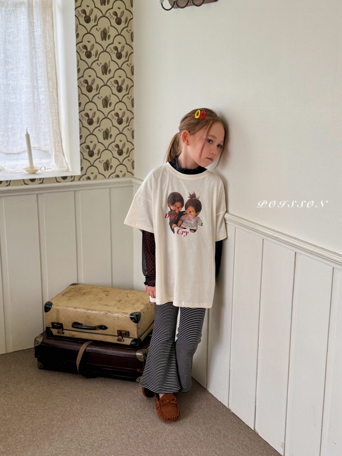 Poisson - Korean Children Fashion - #kidsshorts - Lace Half Turtleneck - 9