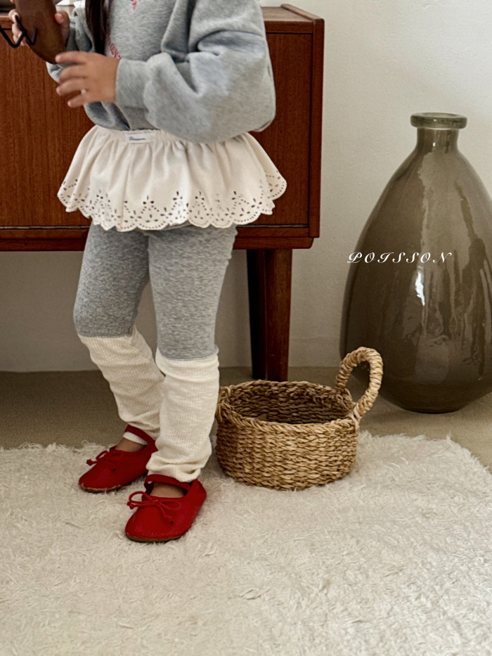 Poisson - Korean Children Fashion - #kidsshorts - Suede Layered Skirt - 11