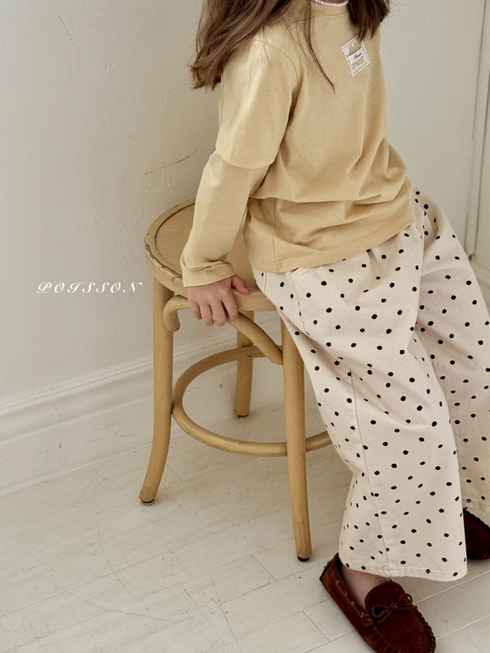 Poisson - Korean Children Fashion - #kidsshorts - Rose Tee - 9