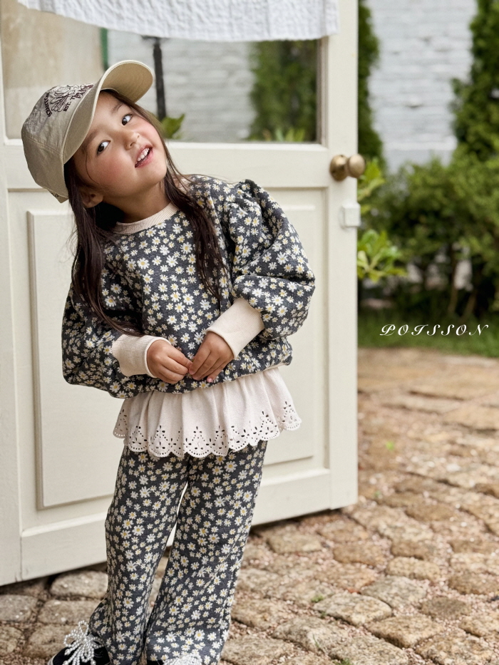Poisson - Korean Children Fashion - #kidsstore - Flora Set - 9