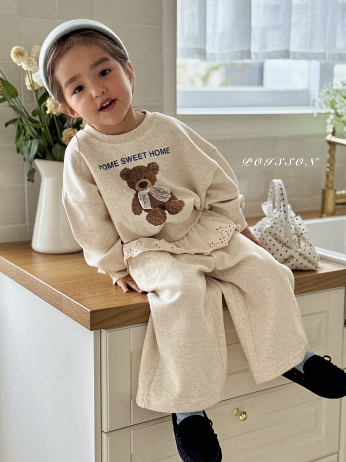 Poisson - Korean Children Fashion - #kidzfashiontrend - Teddy Set - 7