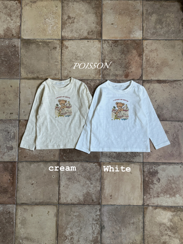 Poisson - Korean Children Fashion - #kidzfashiontrend - Greeting Tee
