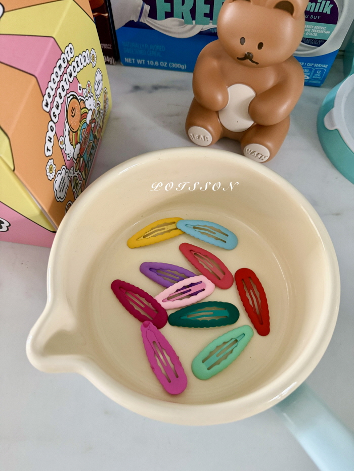 Poisson - Korean Children Fashion - #littlefashionista - Jelly Pop Pin Set - 7