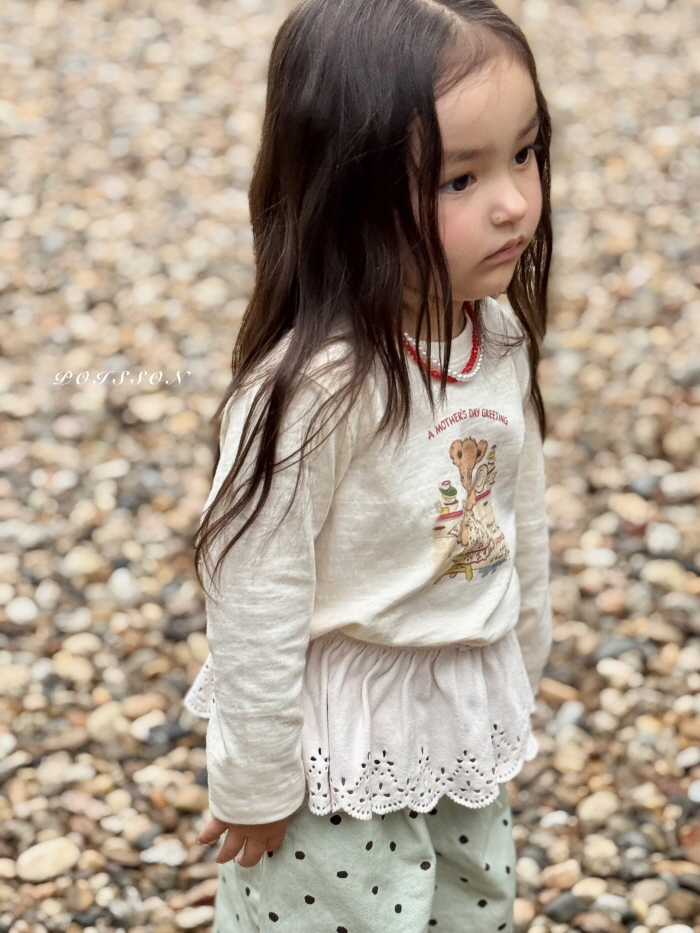 Poisson - Korean Children Fashion - #littlefashionista - Greeting Tee - 3