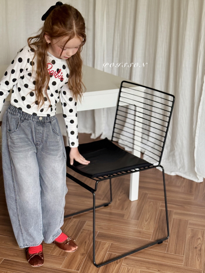 Poisson - Korean Children Fashion - #magicofchildhood - Dot Tee - 7