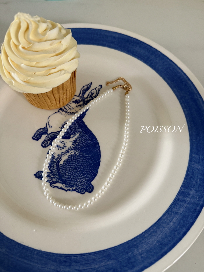 Poisson - Korean Children Fashion - #magicofchildhood - Little Pearl Necklace - 3