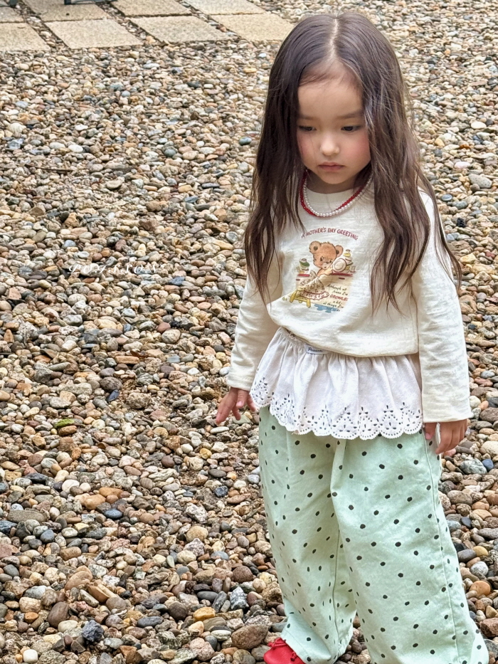 Poisson - Korean Children Fashion - #littlefashionista - Greeting Tee - 4
