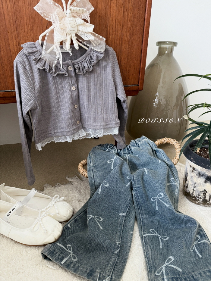 Poisson - Korean Children Fashion - #magicofchildhood - Freya Cardigan - 4