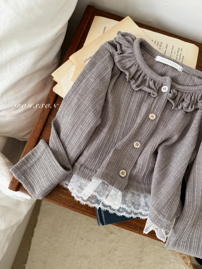 Poisson - Korean Children Fashion - #prettylittlegirls - Freya Cardigan - 5