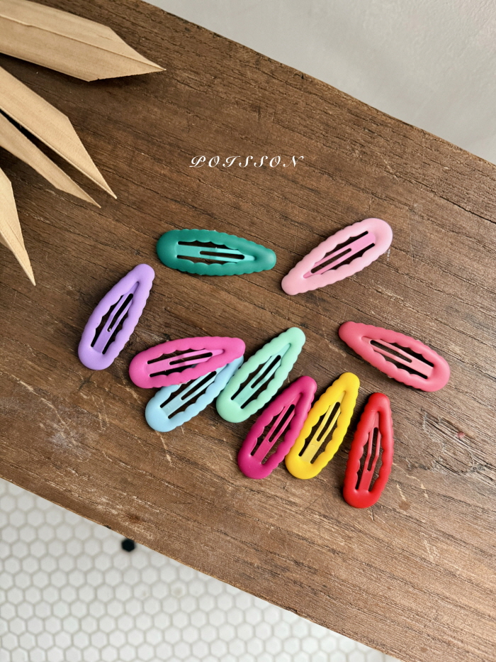 Poisson - Korean Children Fashion - #prettylittlegirls - Jelly Pop Pin Set - 10