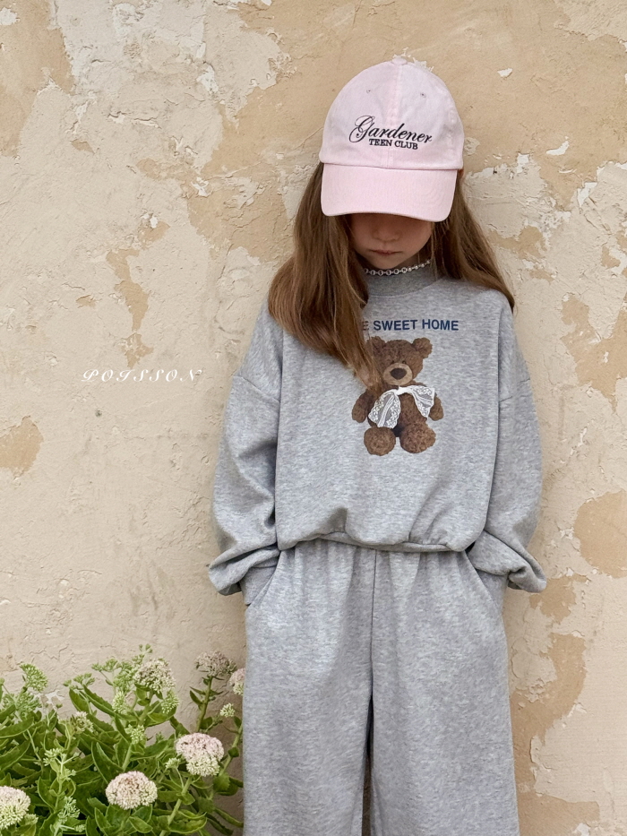Poisson - Korean Children Fashion - #prettylittlegirls - Teddy Set - 12