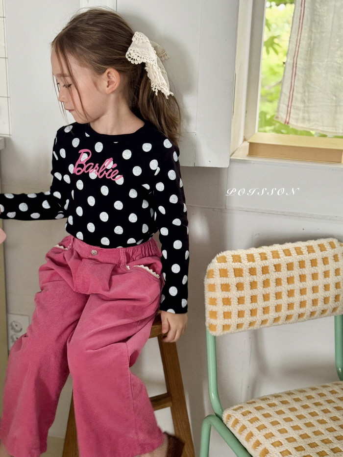 Poisson - Korean Children Fashion - #stylishchildhood - Dot Tee - 12