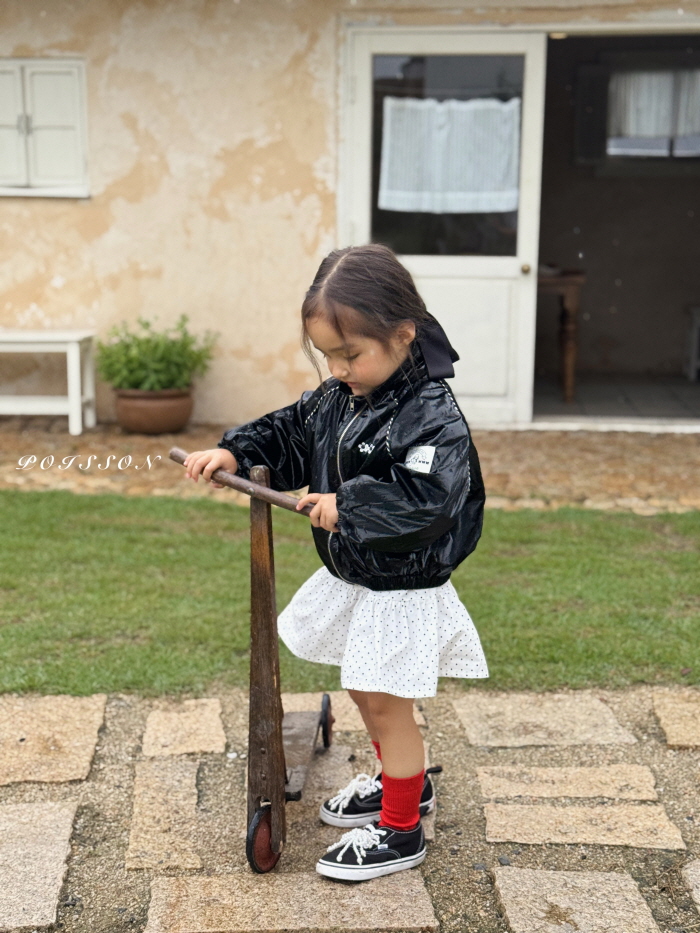 Poisson - Korean Children Fashion - #todddlerfashion - Mono Windbreaker - 9