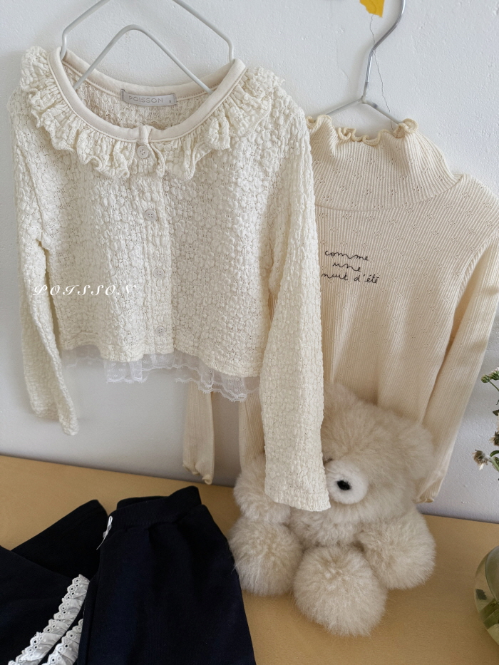 Poisson - Korean Children Fashion - #todddlerfashion - Freya Cardigan - 6