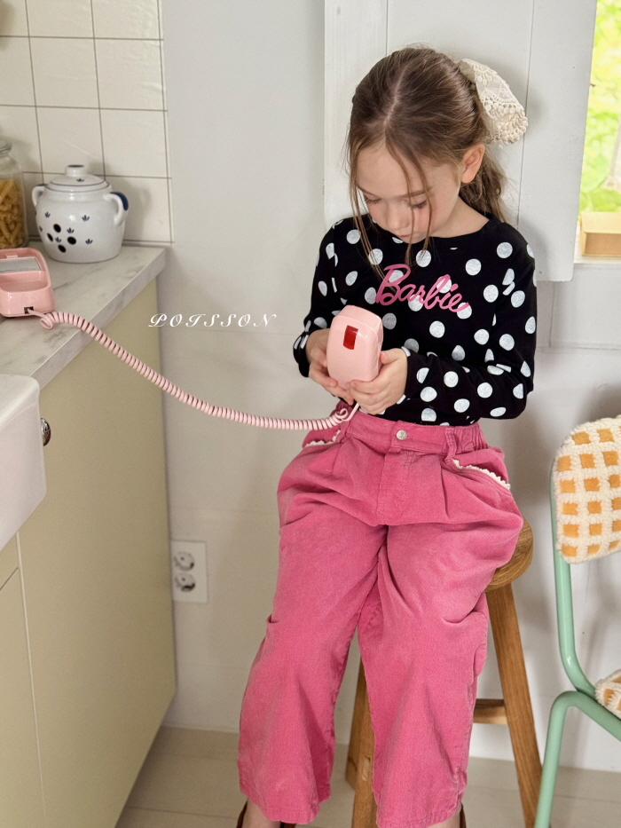 Poisson - Korean Children Fashion - #toddlerclothing - Dot Tee - 11