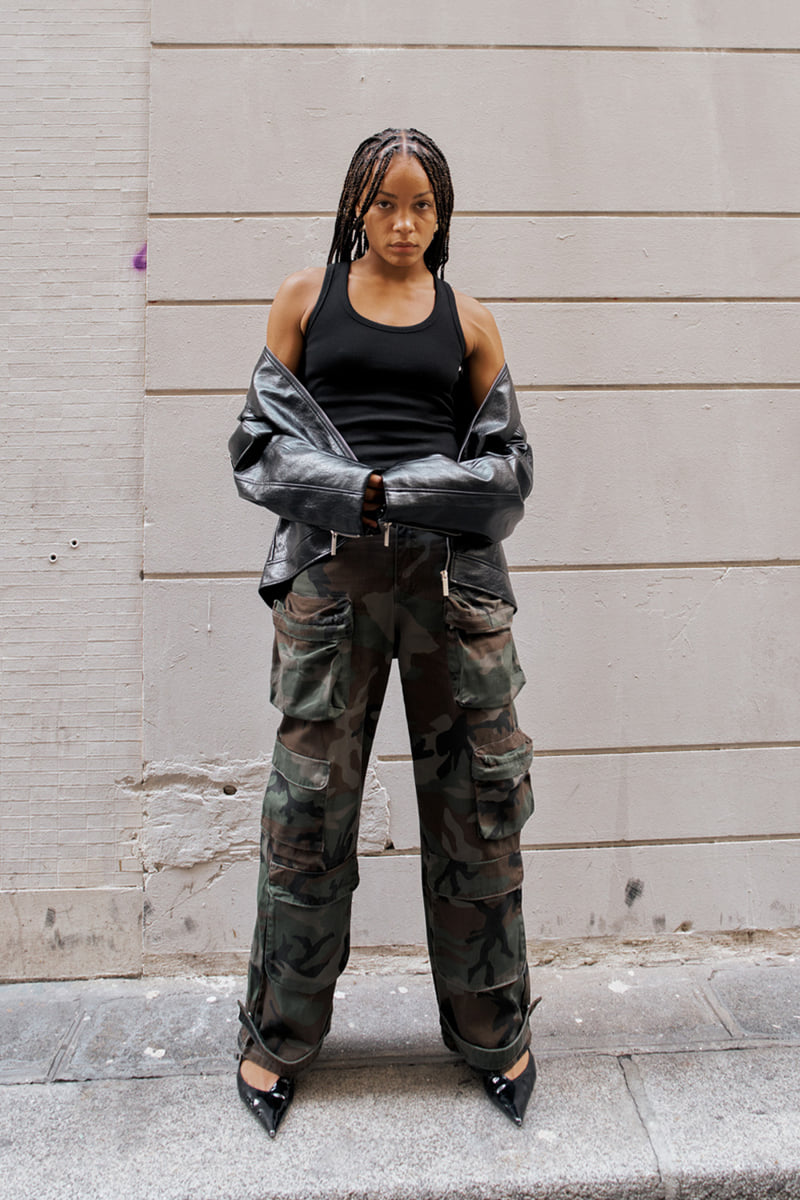 Project Wave - Korean Women Fashion - #momslook - Camoflage Multi Pocket Pants