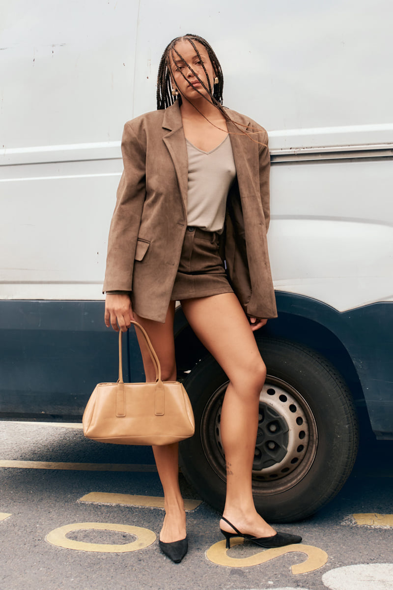 Project Wave - Korean Women Fashion - #momslook - Suede Dying Belt Skirt - 3