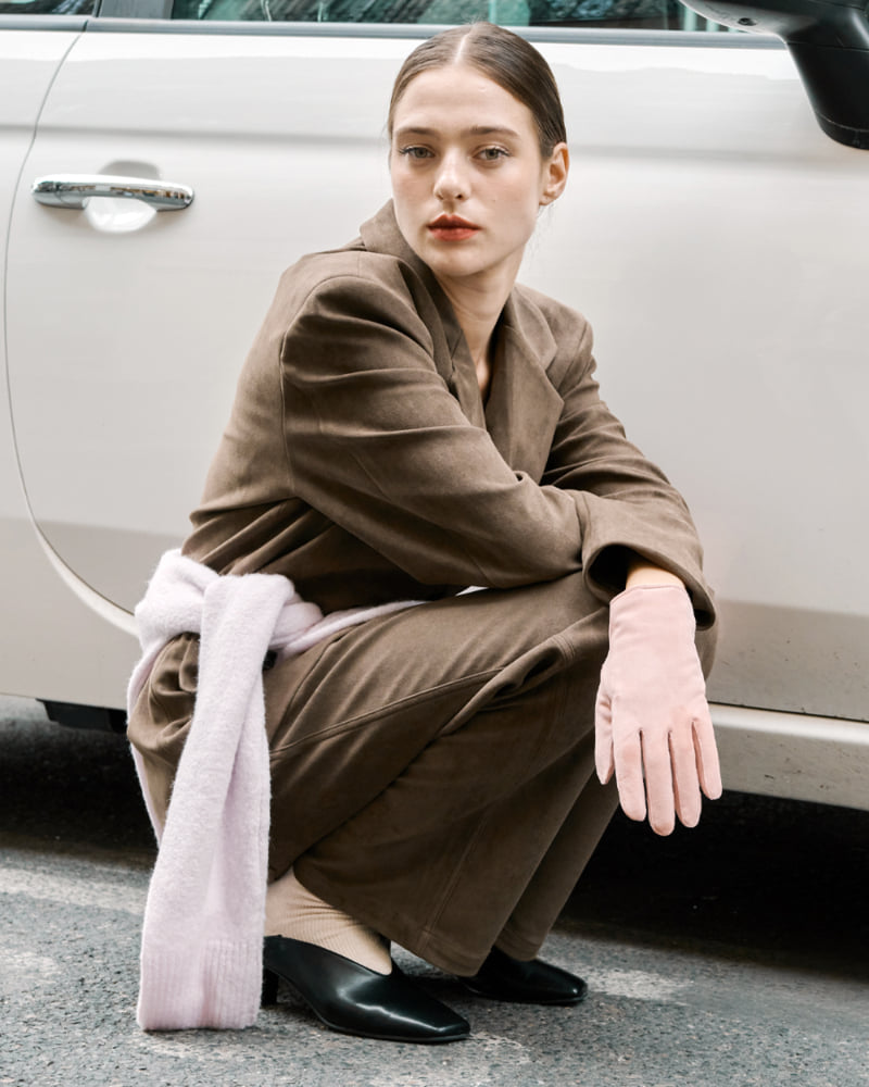 Project Wave - Korean Women Fashion - #momslook - Suede Dying Jacket - 8