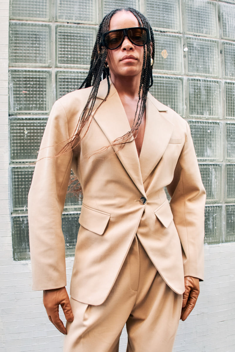 Project Wave - Korean Women Fashion - #momslook - Pale Tailored One-Button Over Jacket