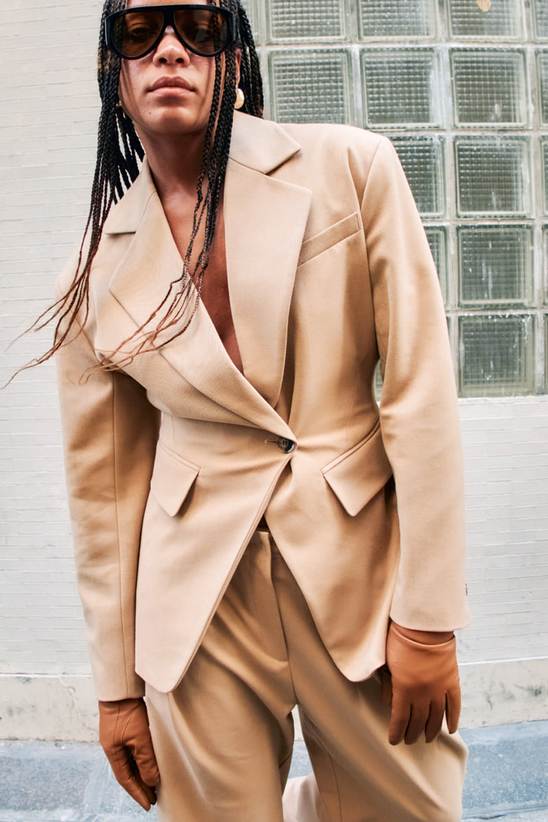 Project Wave - Korean Women Fashion - #momslook - Pale Tailored One-Button Over Jacket - 2