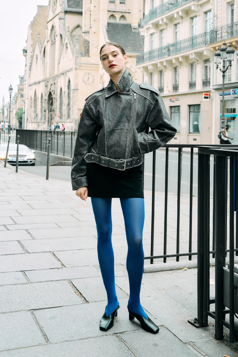 Project Wave - Korean Women Fashion - #momslook - Aging Real Rider Jacket - 8