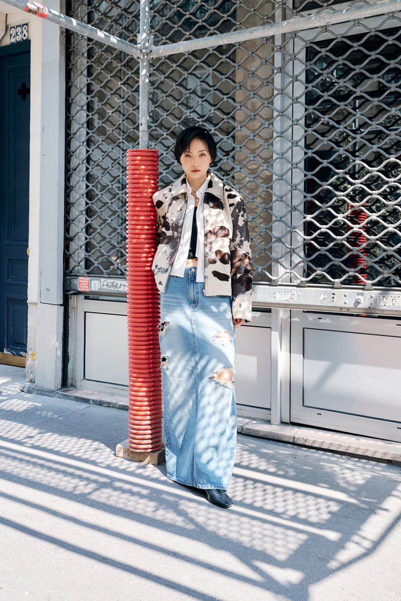 Project Wave - Korean Women Fashion - #shopsmall - Real Cow Leather Crop Blouson - 6