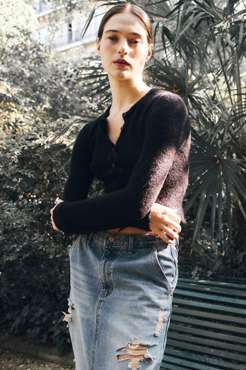 Project Wave - Korean Women Fashion - #shopsmall - Mohair Round Crop Cardigan