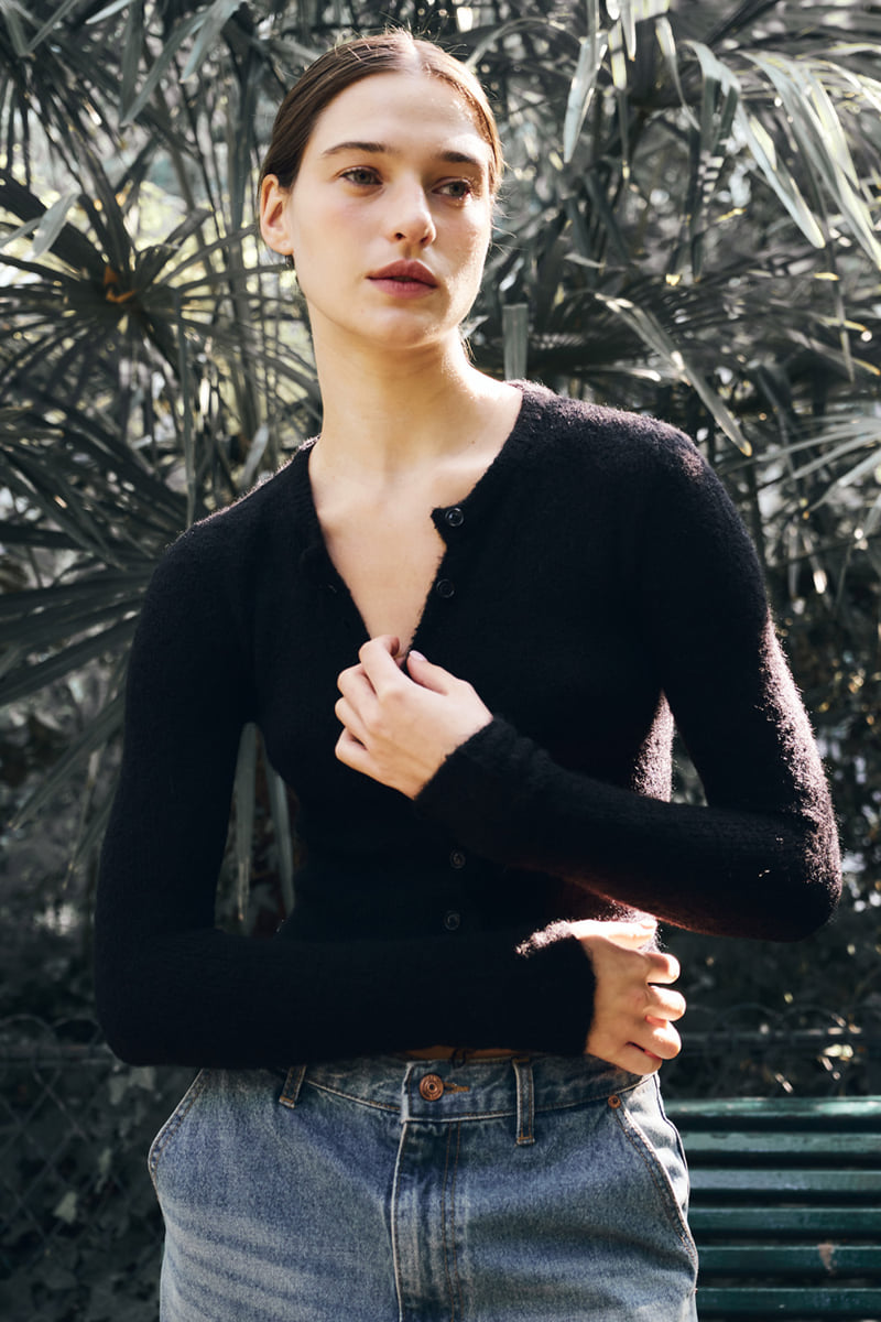 Project Wave - Korean Women Fashion - #thelittlethings - Mohair Round Crop Cardigan - 3