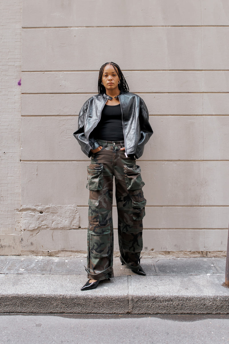 Project Wave - Korean Women Fashion - #womensfashion - Camoflage Multi Pocket Pants - 6