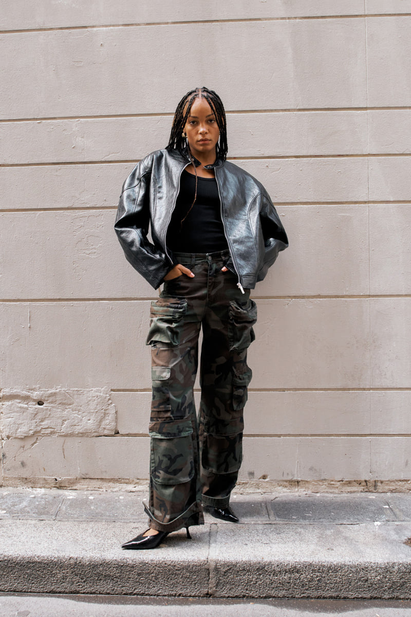 Project Wave - Korean Women Fashion - #womensfashion - Camoflage Multi Pocket Pants - 8