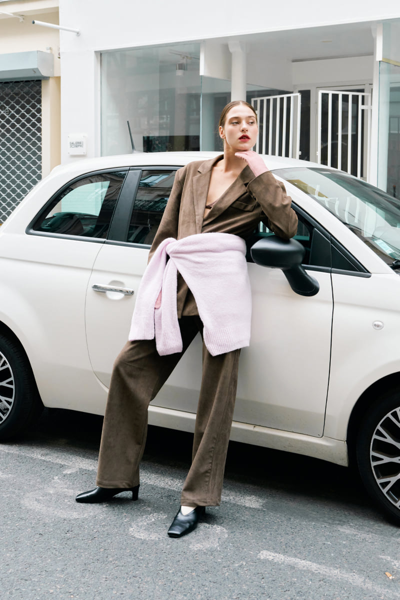 Project Wave - Korean Women Fashion - #womensfashion - Suede Dying Jacket - 3