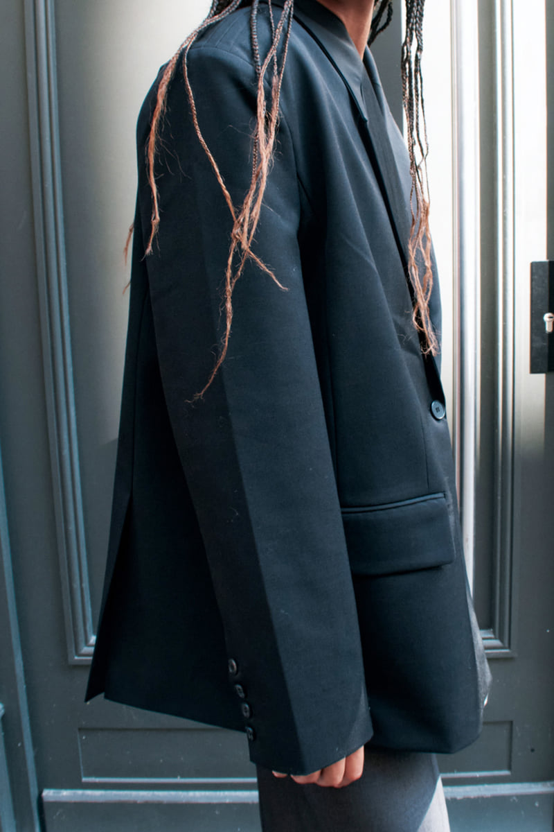 Project Wave - Korean Women Fashion - #momslook - Over Wide Padded Jacket - 4