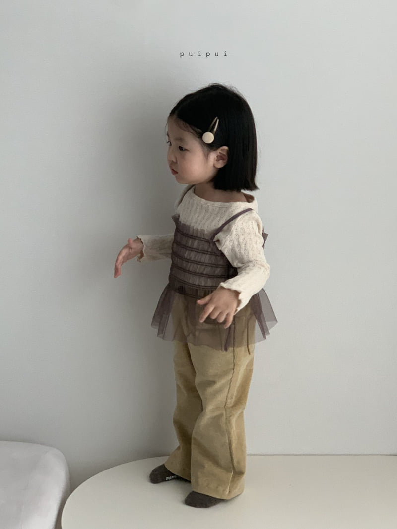 Puipui - Korean Children Fashion - #Kfashion4kids - Jacquard Tee - 9