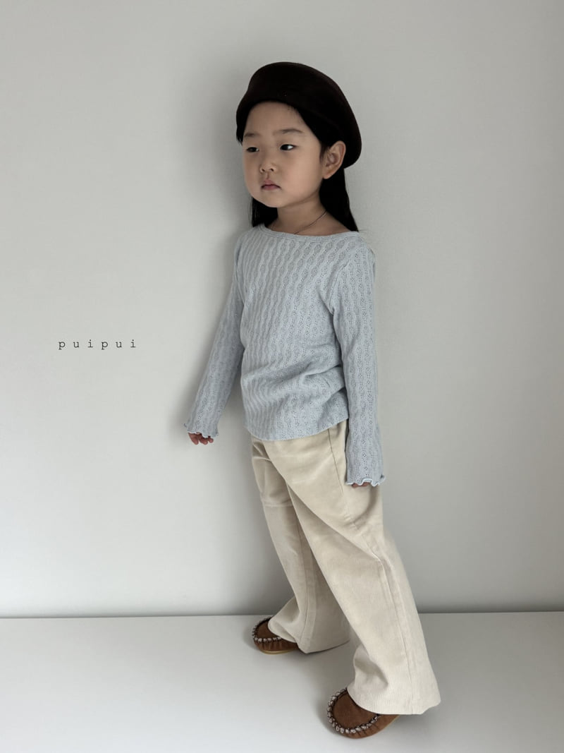 Puipui - Korean Children Fashion - #childofig - Jacquard Tee