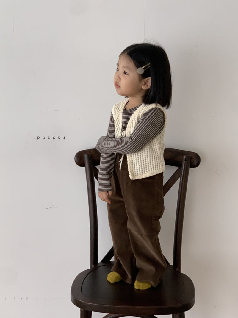Puipui - Korean Children Fashion - #childofig - Square Vest