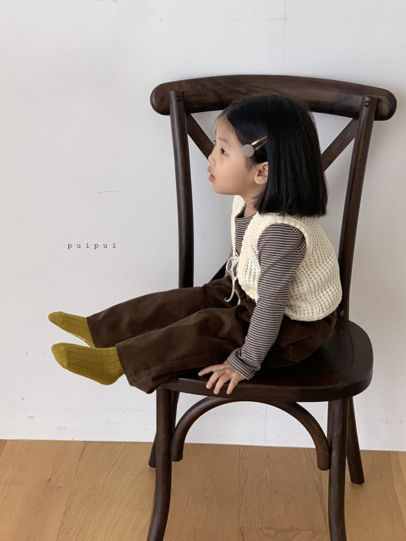 Puipui - Korean Children Fashion - #childrensboutique - Square Vest - 2