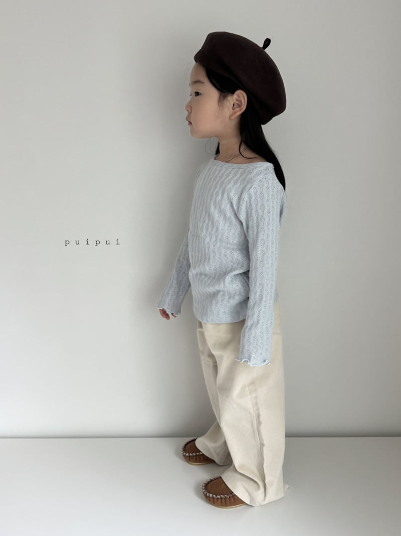Puipui - Korean Children Fashion - #designkidswear - Jacquard Tee - 3