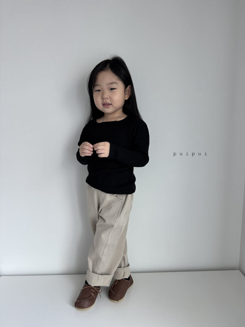 Puipui - Korean Children Fashion - #designkidswear - Square Tee
