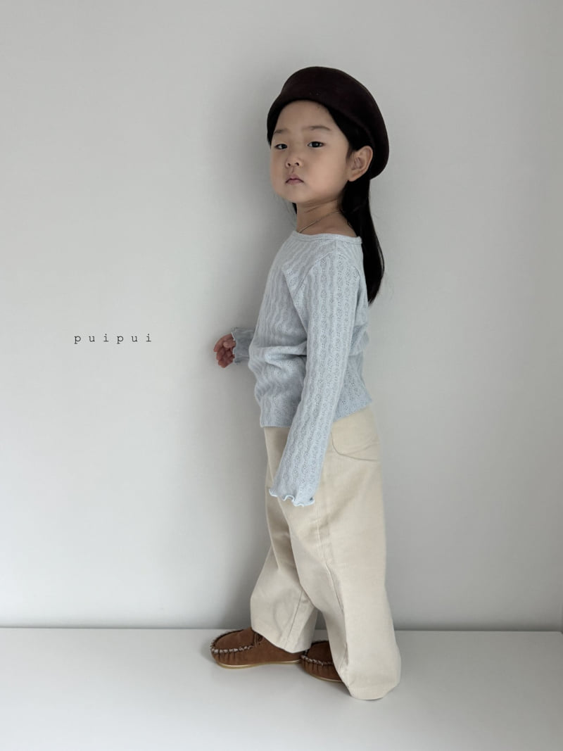 Puipui - Korean Children Fashion - #designkidswear - Jacquard Tee - 4