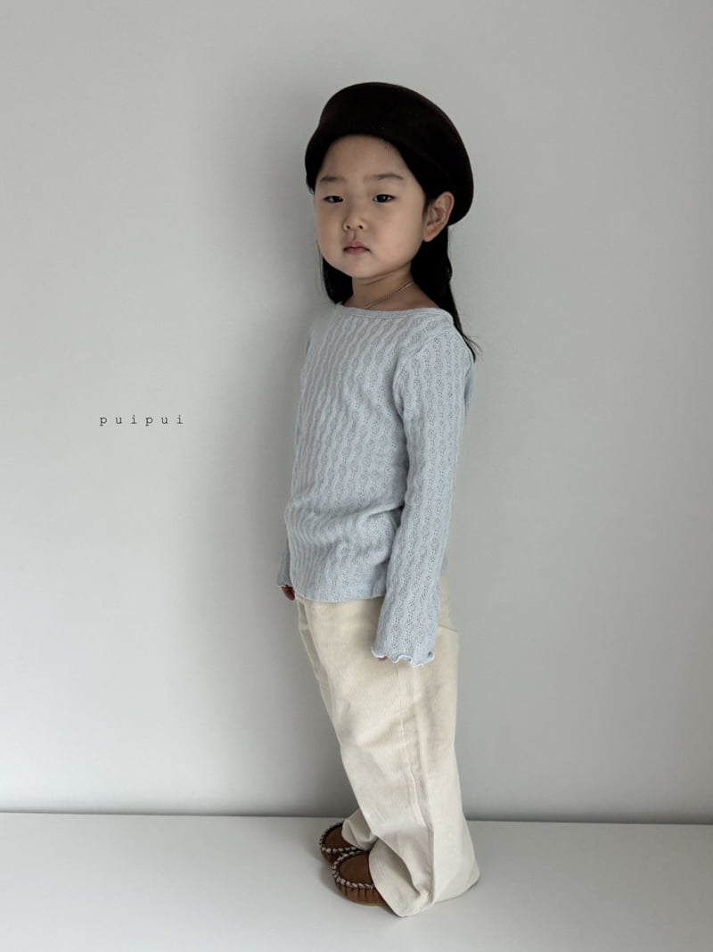 Puipui - Korean Children Fashion - #fashionkids - Jacquard Tee - 5